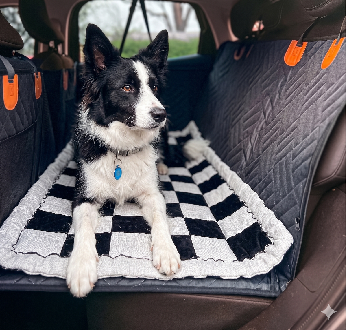 ComfyRide™ - Hard Bottom Back Seat Extender + (FREE Dog Bed)
