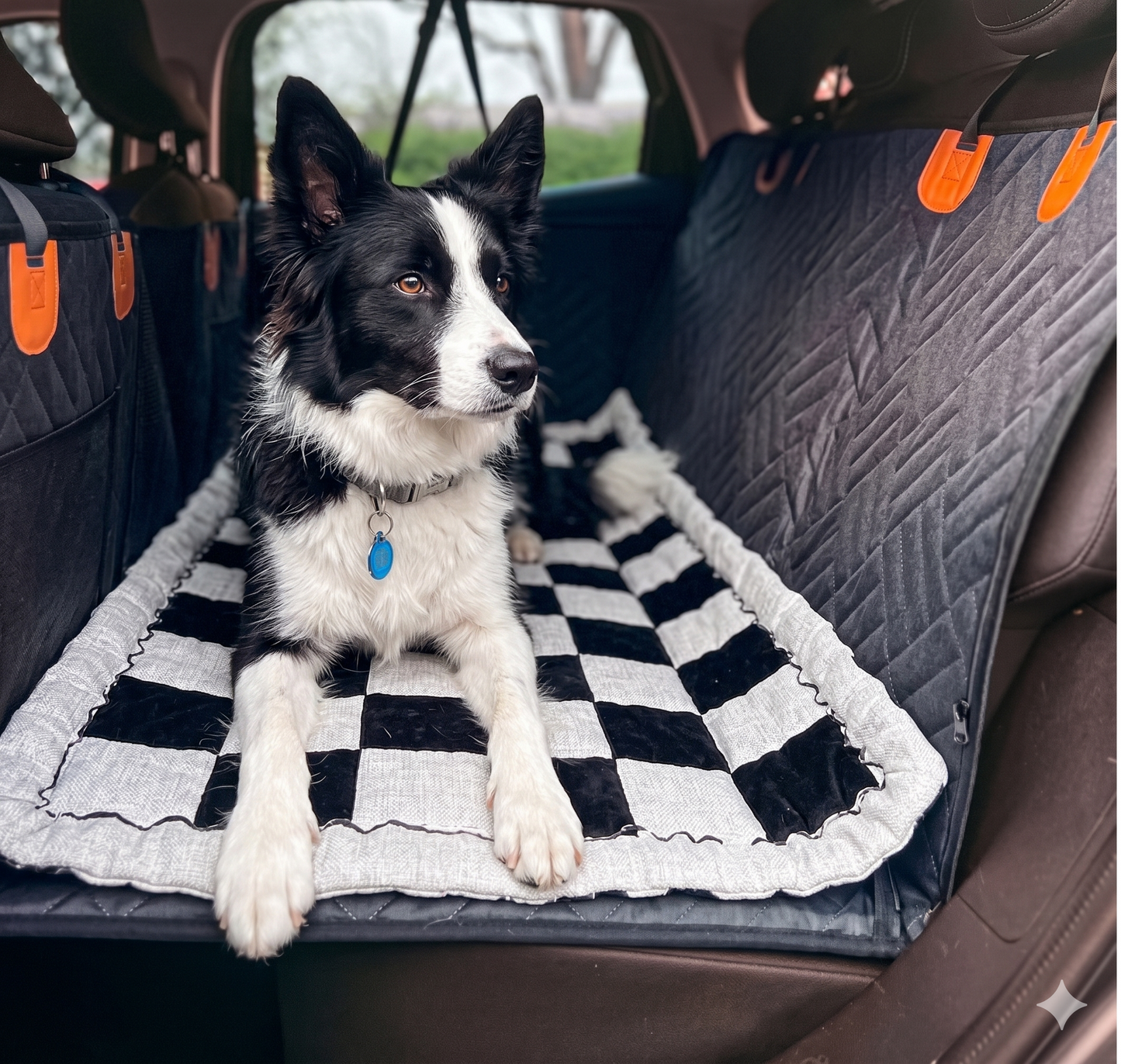 ComfyRide™ - Hard Bottom Back Seat Extender + (FREE Dog Bed)