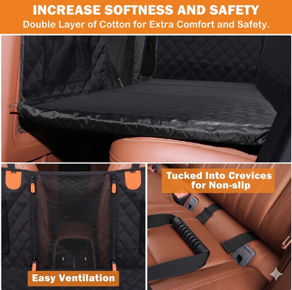 ComfyRide™ - Hard Bottom Back Seat Extender + (FREE Dog Bed)
