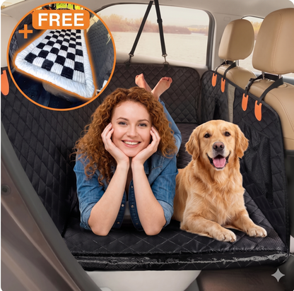 ComfyRide™ - Hard Bottom Back Seat Extender + (FREE Dog Bed)