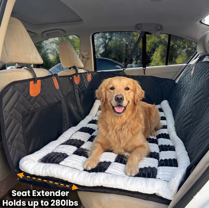 ComfyRide™ - Hard Bottom Back Seat Extender + (FREE Dog Bed)