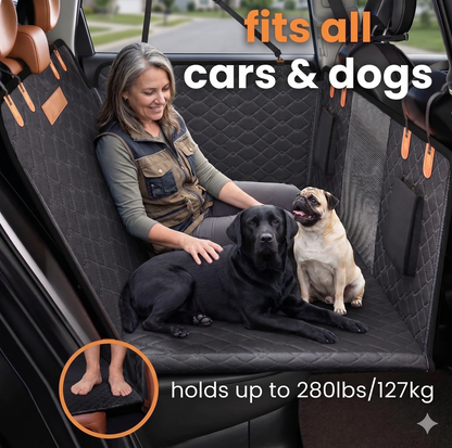 ComfyRide™ - Hard Bottom Back Seat Extender + (FREE Dog Bed)