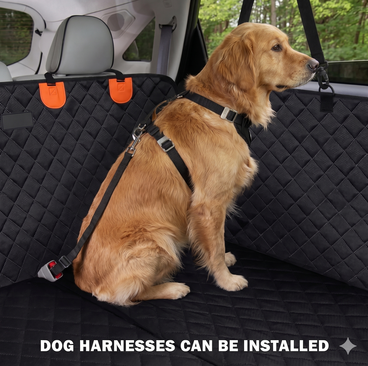 ComfyRide™ - Hard Bottom Back Seat Extender + (FREE Dog Bed)
